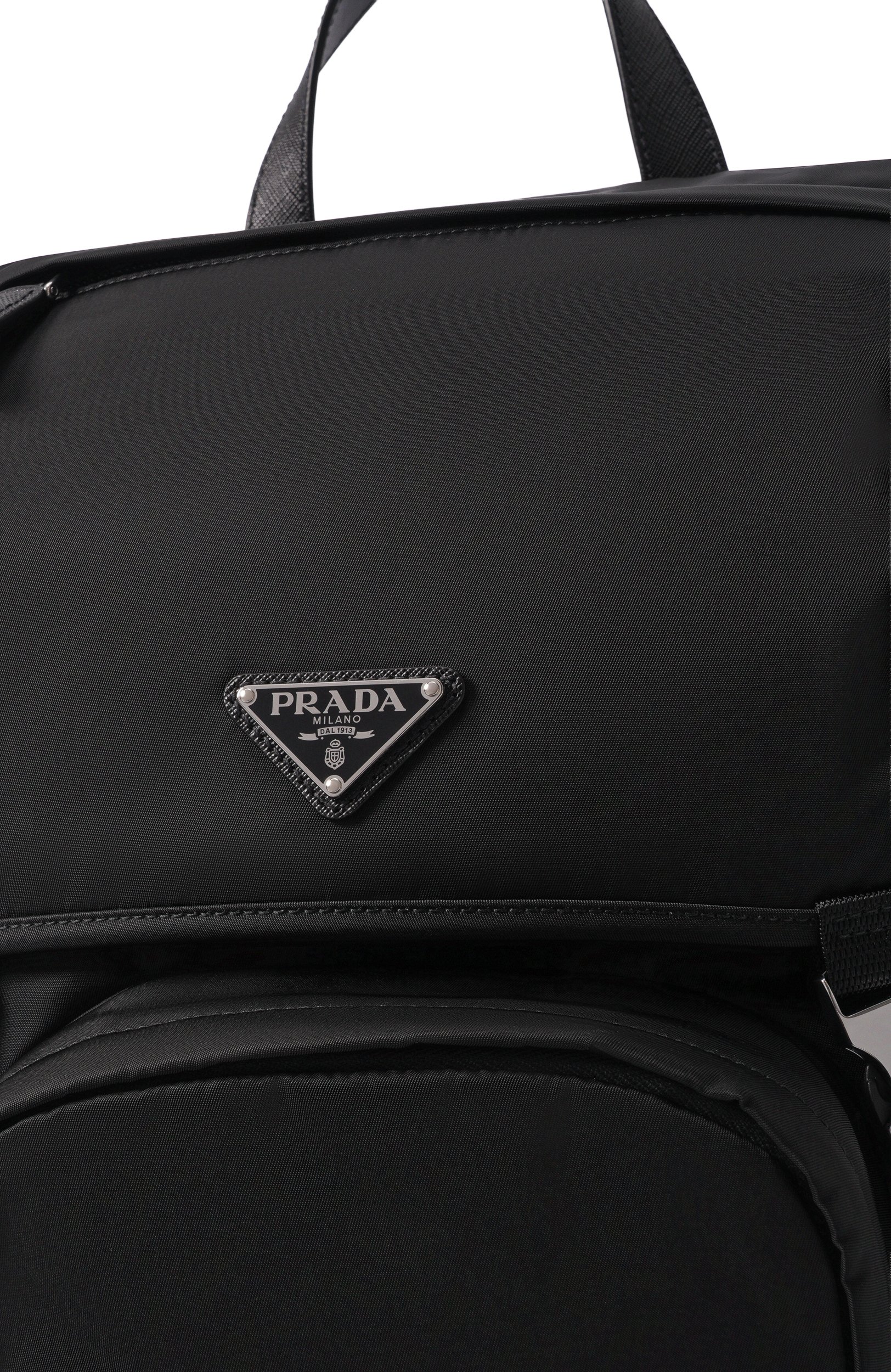 Рюкзак PRADA черного цвета по цене 323500 руб., арт. 2VZ135/2DMG, фото 5 Рюкзак PRADA, арт. 2VZ135/2DMG, фото 5