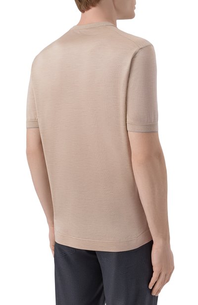 Шелковая футболка STEFANO RICCI, арт. K919512G10/R25190, фото 4