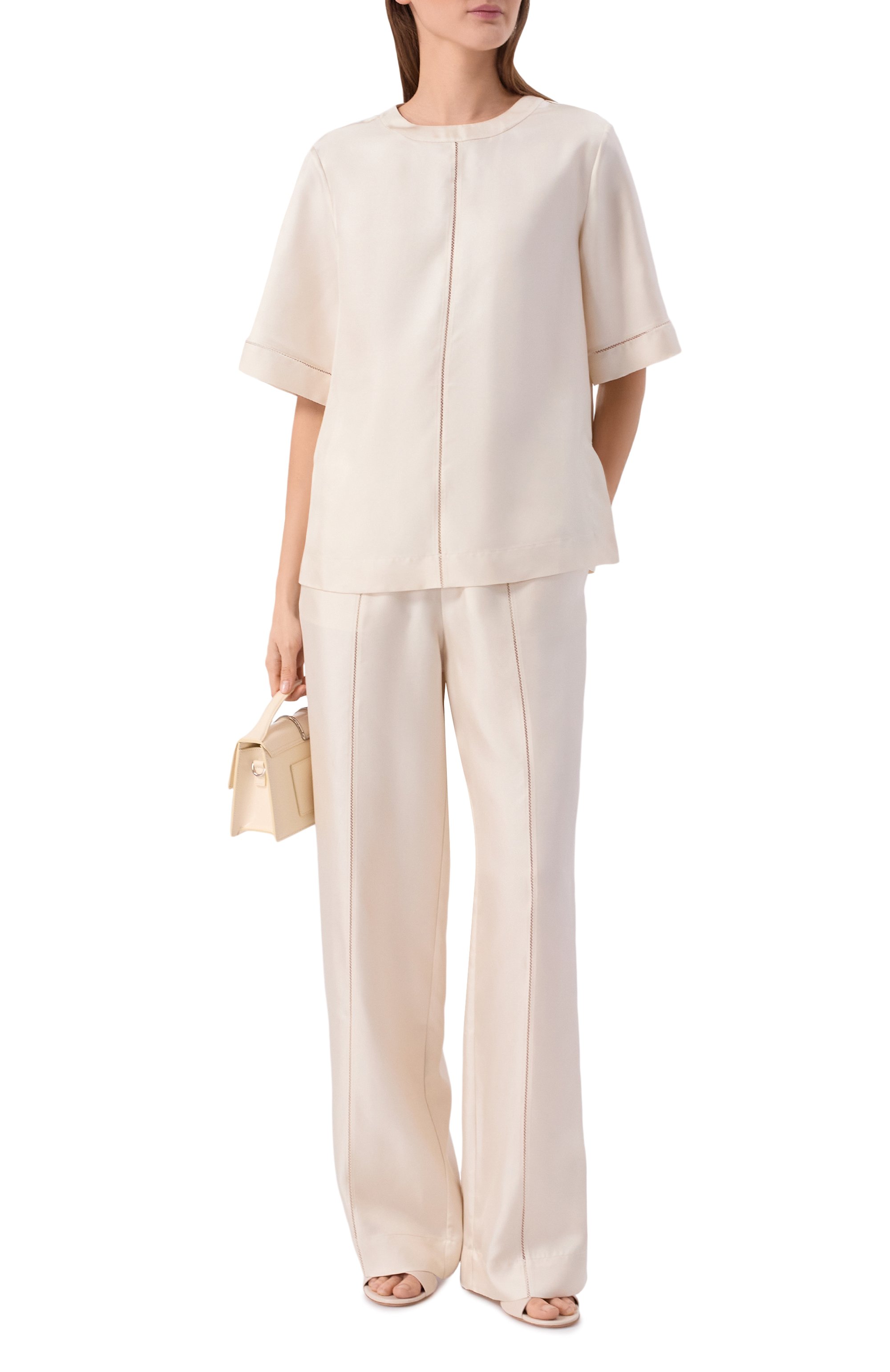 Шелковый топ LOULOU DE SAISON, арт. HAVANA, фото 2