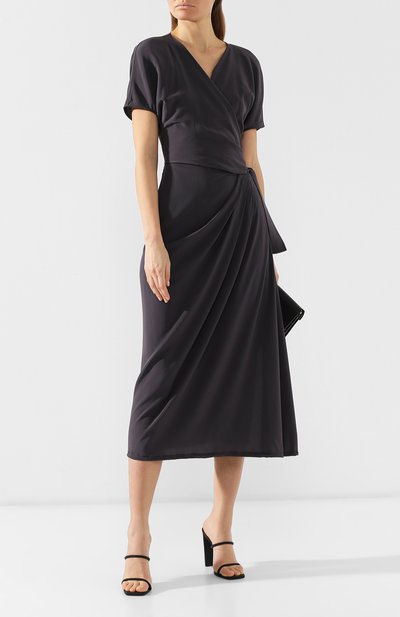 Шелковое платье RICK OWENS, арт. RP19S6566/SCR, фото 2