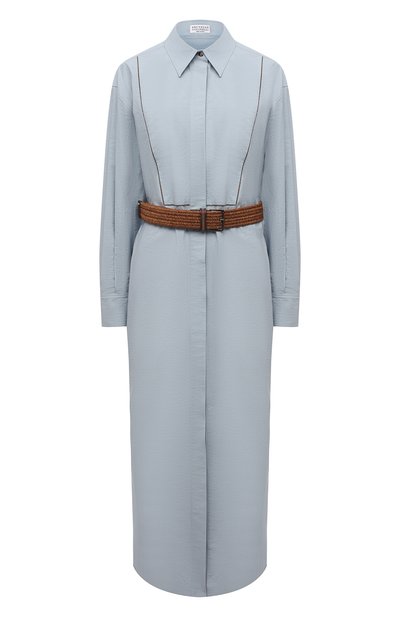 Женское хлопковое платье BRUNELLO CUCINELLI, арт. M0F79A4908