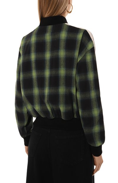 Хлопковый бомбер PALM ANGELS, арт. PWBD058F24FAB001, фото 4