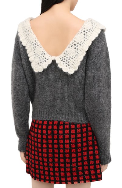 Шерстяной свитер MIU MIU, арт. MML358-1W7J-F0480, фото 4