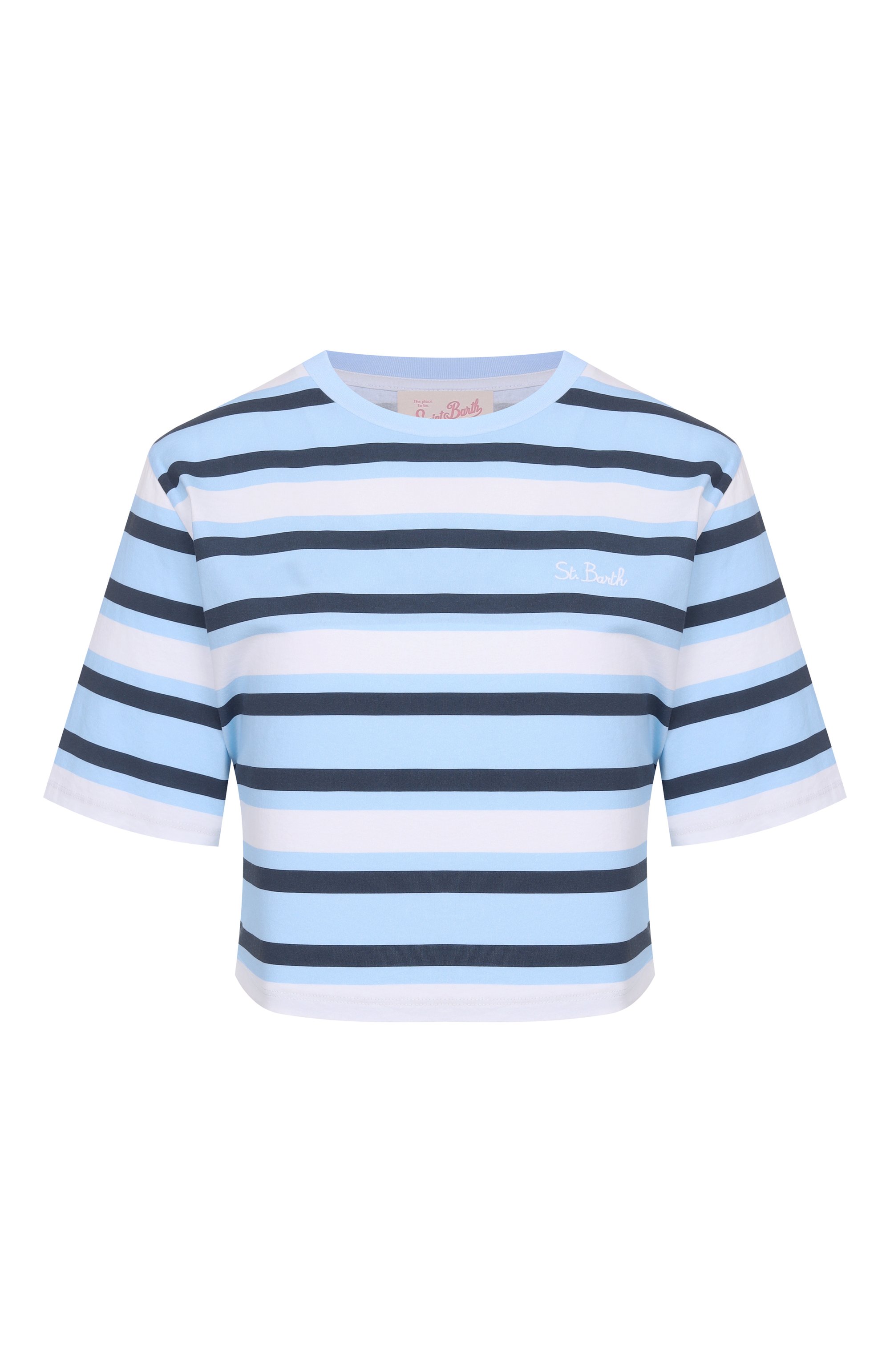 Хлопковая футболка MC2 SAINT BARTH, арт. STBW MALIA/06779H, фото 1