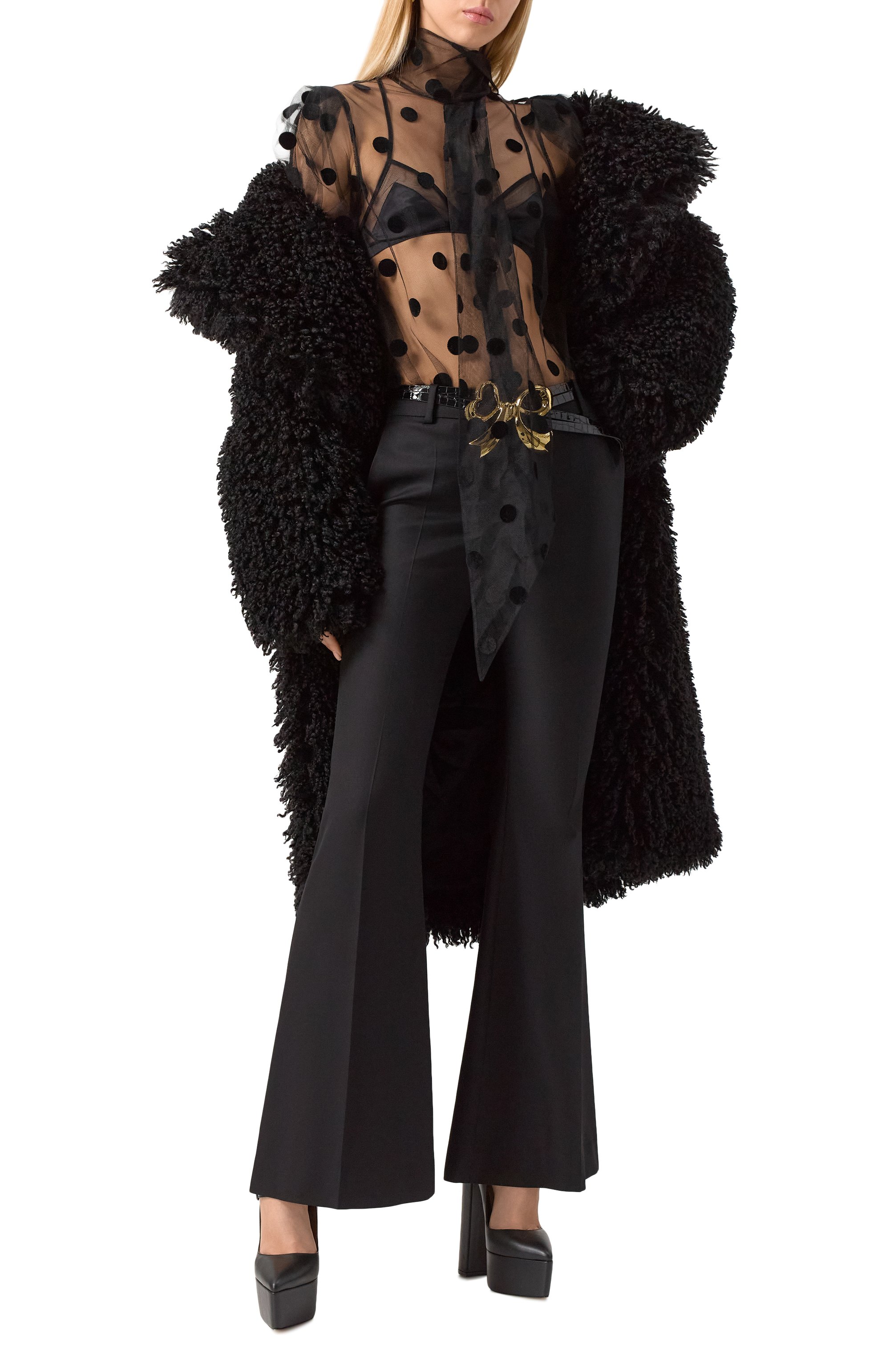 Шерстяные брюки NINA RICCI, арт. 24ACPA007/WV0322, фото 2