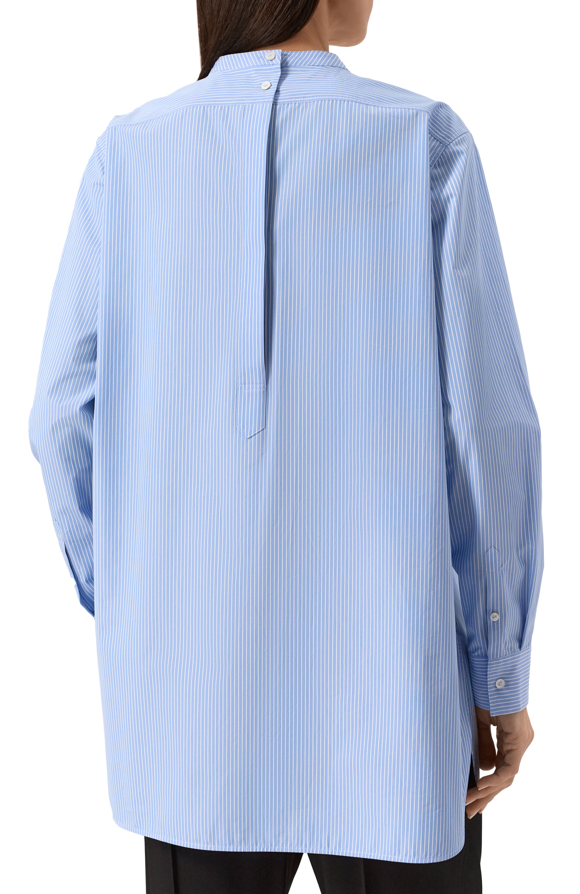 Хлопковая рубашка JIL SANDER, арт. J05DL0106/JTN237, фото 4