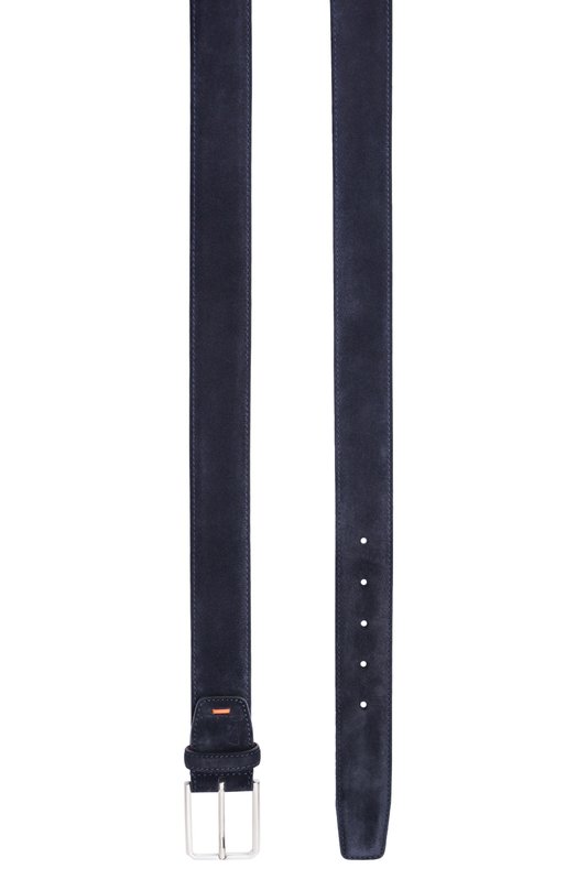 Замшевый ремень Santoni CM35VC003B91EACD Синий  CM35VC003B91EACD Фото 3