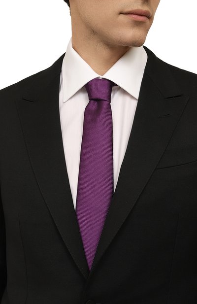 Шелковый галстук LANVIN, арт. 1302/TIE, фото 2