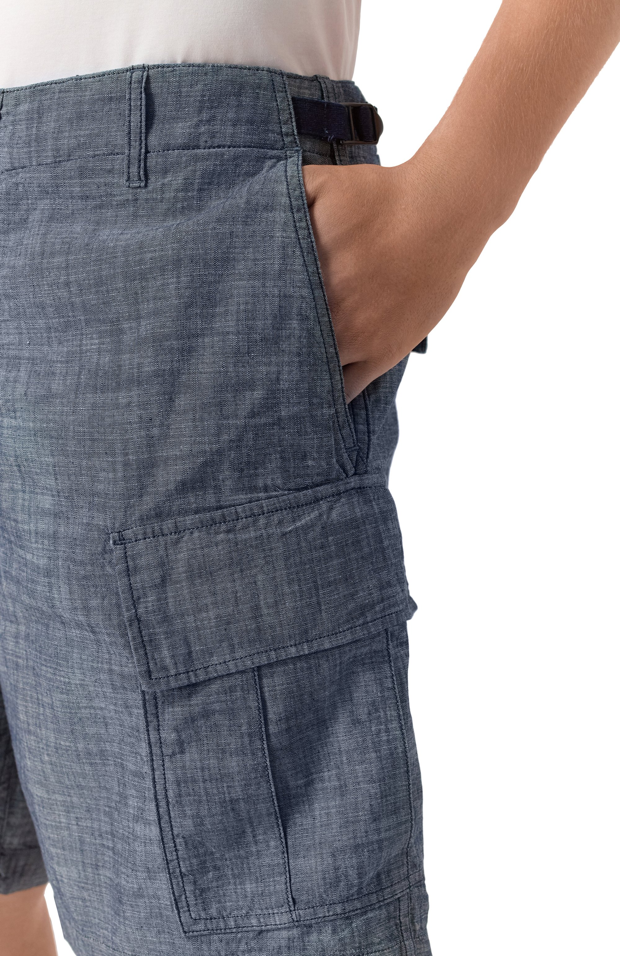 Хлопковые шорты C.P. COMPANY, арт. 18CMBE149A110065W, фото 5