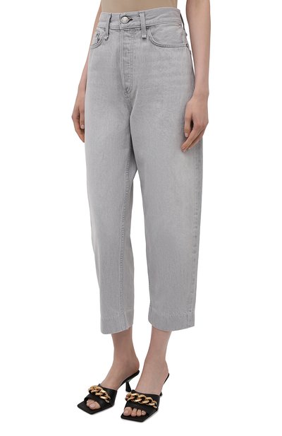 Джинсы RAG AND BONE светло-серого цвета по цене 32050 руб., арт. WDD21P2727W5AN, фото 3 Джинсы RAG AND BONE, арт. WDD21P2727W5AN, фото 3