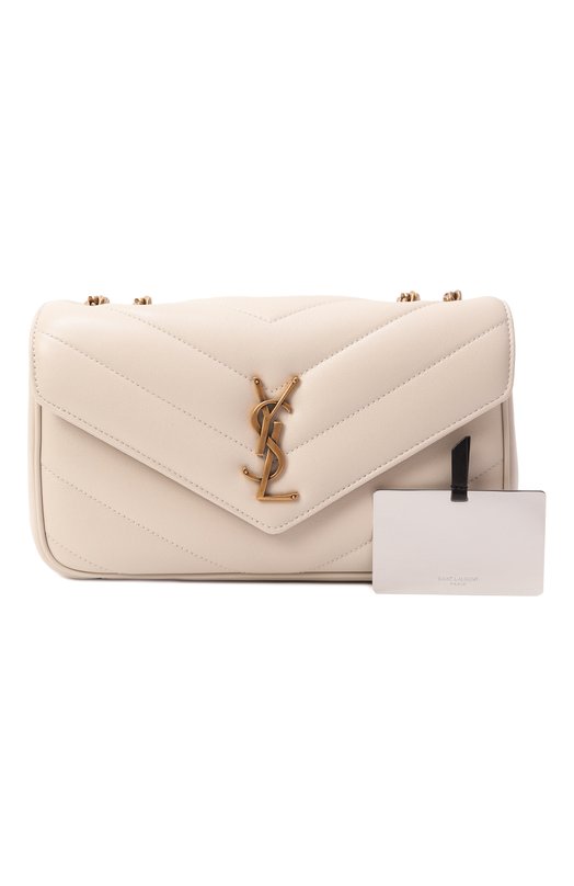 Сумка Loulou small Saint Laurent 801437/AAEAX Кремовый  801437/AAEAX Фото 9