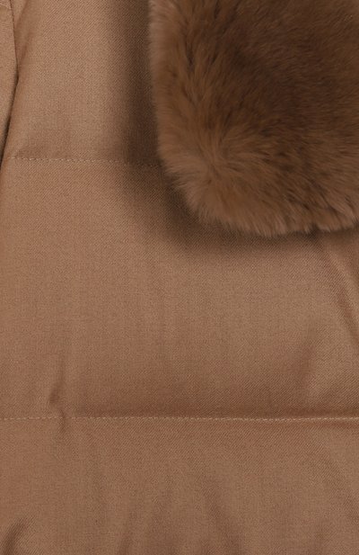 Комплект из пуховика и варежек YVES SALOMON ENFANT, арт. 26WEM005XXW02W/8-10, фото 3