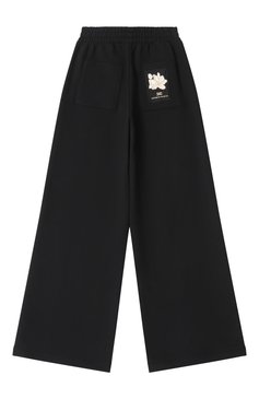 Детские хлопковые брюки ELISABETTA FRANCHI LA MIA BAMBINA черного цвета, арт. EFPA2770/FF002/10A-12A+ | Фото 2 (Материал сплава: Проставлено; Материал внешний: Хлопок; Нос: Не проставлено; Случай: Повседневный; Девочки Кросс-КТ: Брюки-спорт; Ростовка одежда: 10 - 11 лет | 140 - 146см, 13 - 15 лет | 158 см, 12 лет | 152 см)