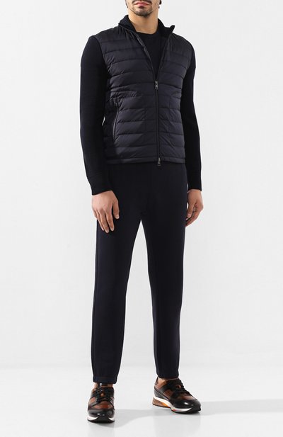 Комбинированный кардиган MONCLER, арт. E2-091-94127-00-94666, фото 2