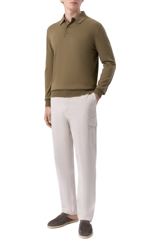 Замшевые сабо Stefano Ricci UC64_G2396/SDP Коричневый  UC64_G2396/SDP Фото 2