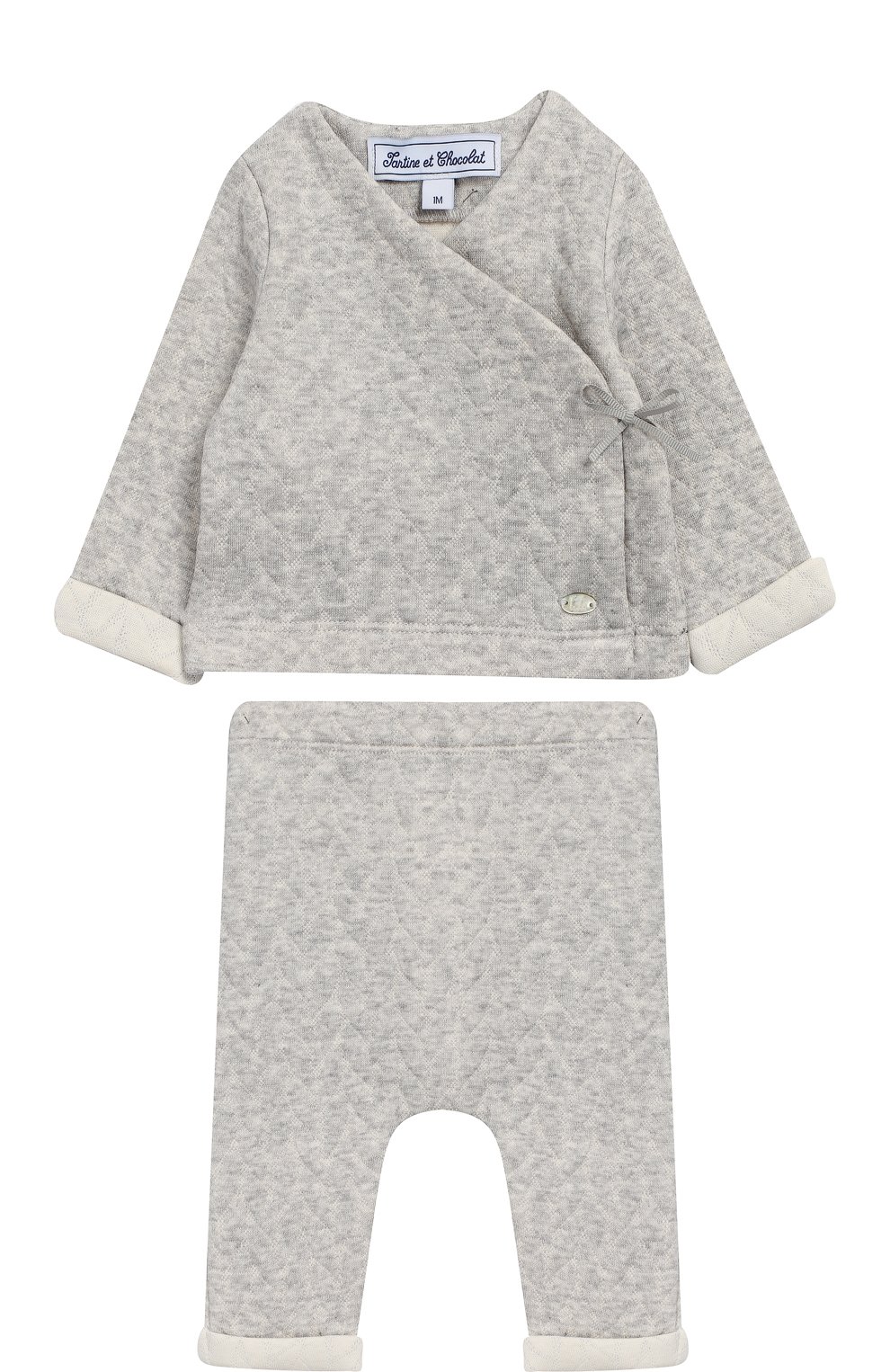 Хлопковый комплект из кардигана и брюк TARTINE ET CHOCOLAT, арт. TM36021/1M-18M, фото 1