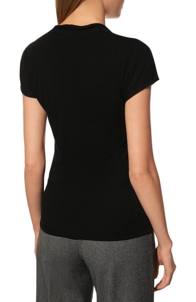 Футболка из вискозы и кашемира GIORGIO ARMANI, арт. 8NAM94/AJV7Z, фото 4