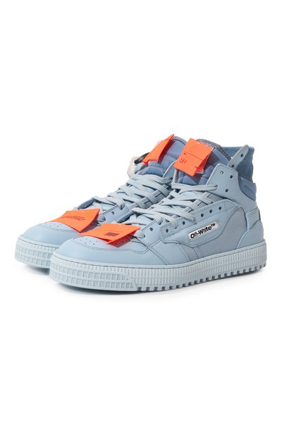 Кожаные кеды off court OFF-WHITE, арт. OMIA065F22LEA0014040, фото 1