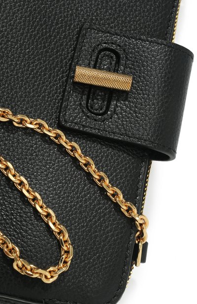 Клатч на цепочке COCCINELLE черного цвета по цене 21950 руб., арт. E5 HV3 55 P3 07, фото 3 Клатч на цепочке COCCINELLE, арт. E5 HV3 55 P3 07, фото 3