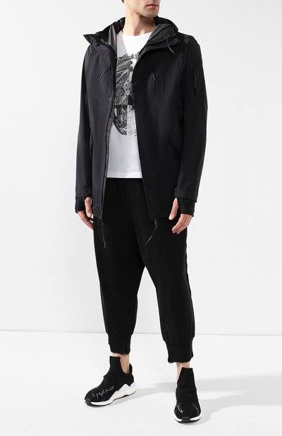 Куртка 11 BY BORIS BIDJAN SABERI черного цвета по цене 86700 руб., арт. J2C/F-1337, фото 2 Куртка 11 BY BORIS BIDJAN SABERI, арт. J2C/F-1337, фото 2