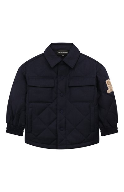 Утепленная куртка-рубашка EMPORIO ARMANI, арт. 6D4BJE/4NJLZ