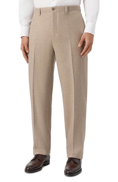 Брюки BOGLIOLI бежевого цвета по цене 42400 руб., арт. 89951/FB4015, фото 3 Брюки BOGLIOLI, арт. 89951/FB4015, фото 3