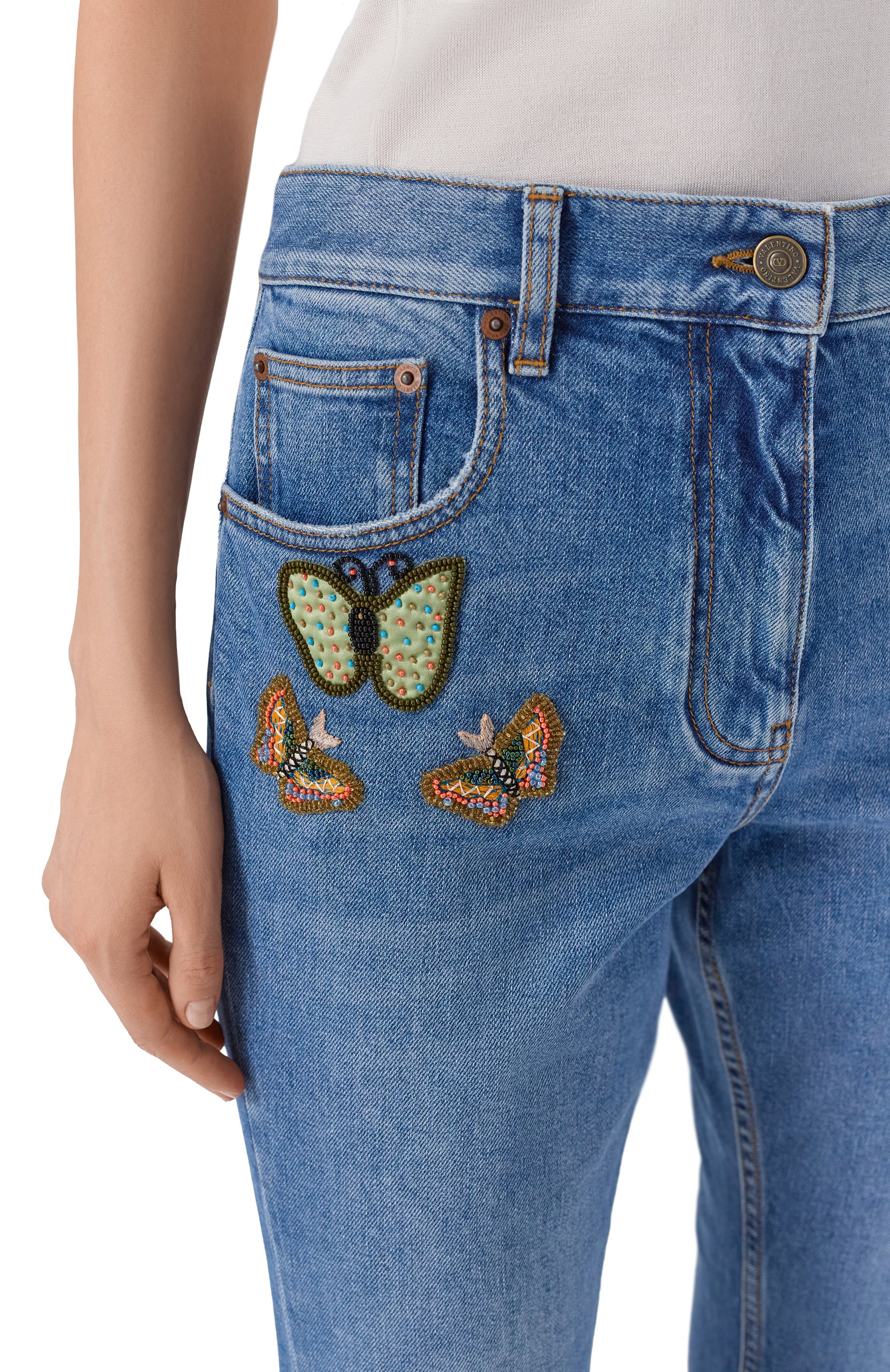 Джинсы VALENTINO, арт. 8B3DD2AV/9W1, фото 5