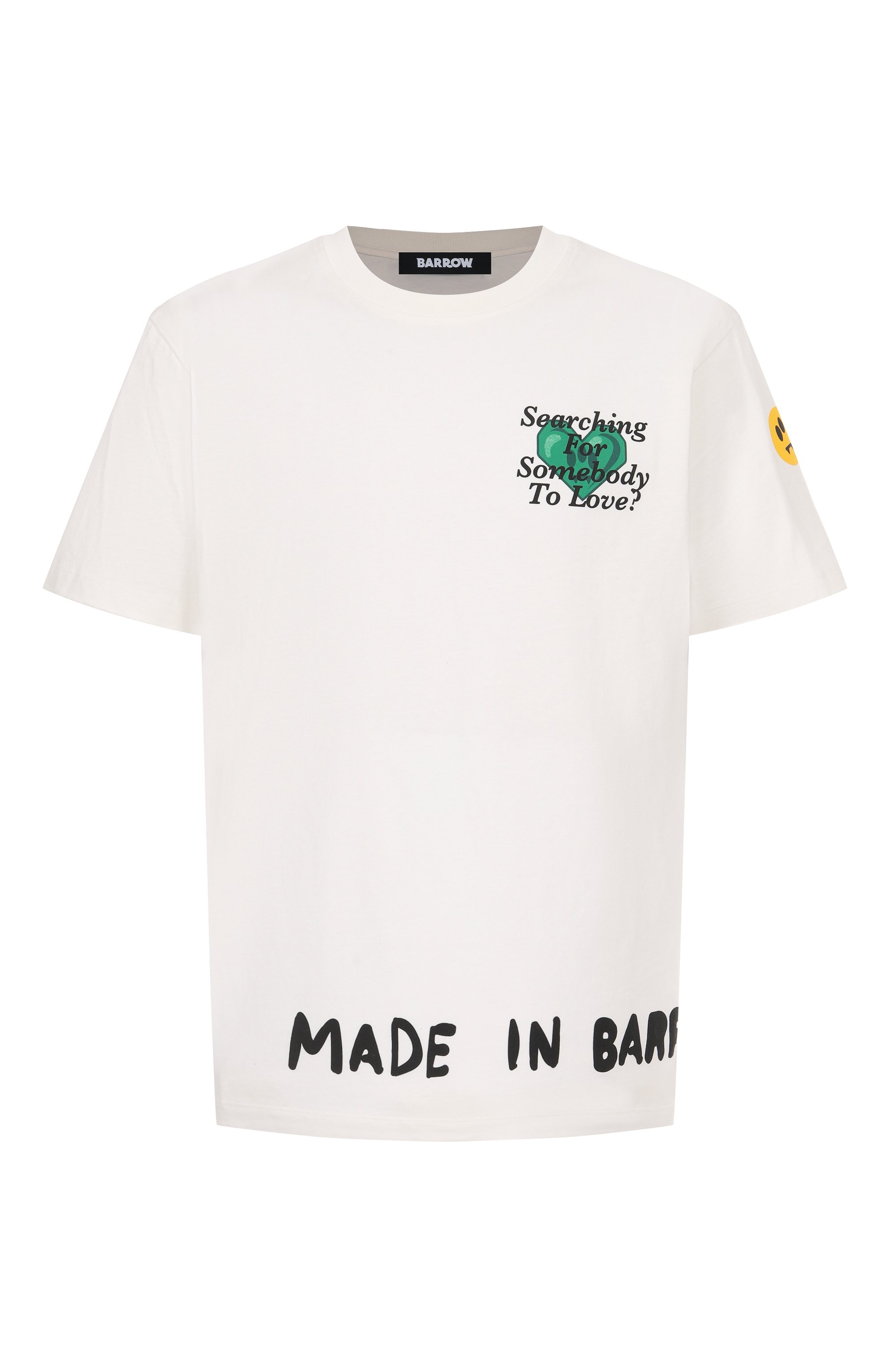 Хлопковая футболка BARROW, арт. S5BWMATH060, фото 1