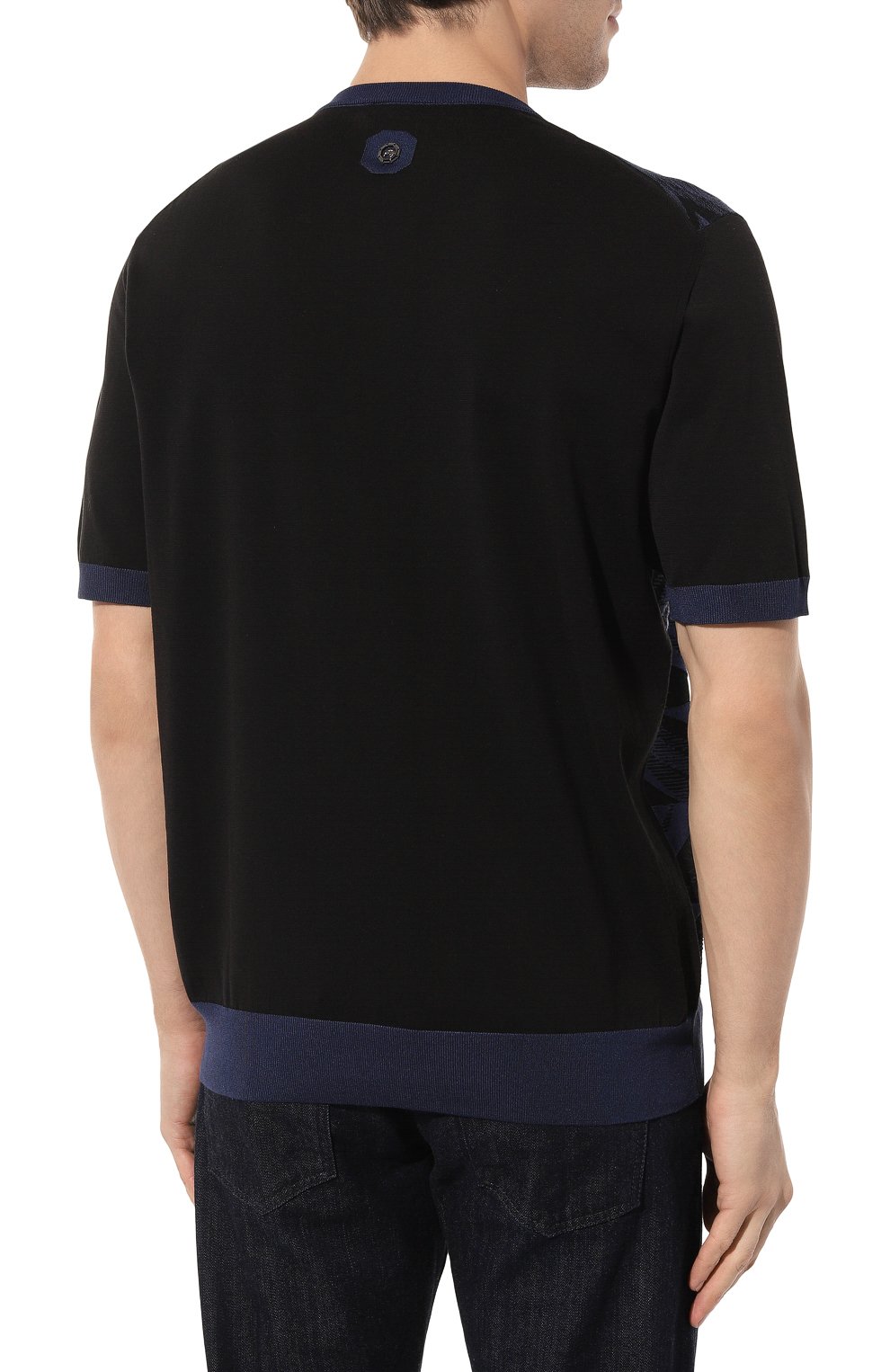 Джемпер из хлопка и шелка STEFANO RICCI, арт. K616324G10/F23237, фото 4