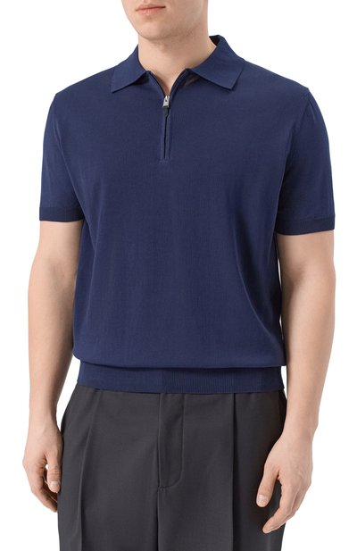 Хлопковое поло CANALI, арт. C0454/MK02459, фото 3