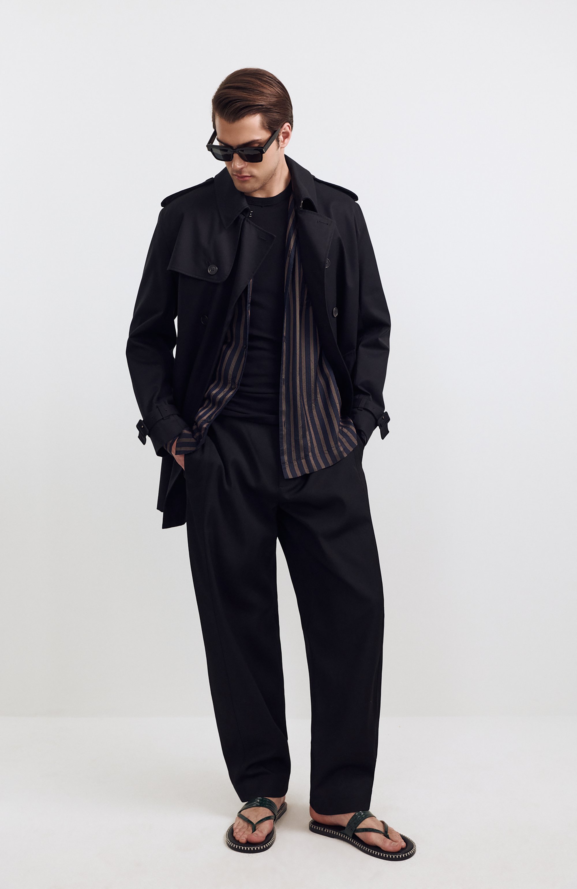 Кожаные шлепанцы DRIES VAN NOTEN, арт. 021738/0598, фото 6
