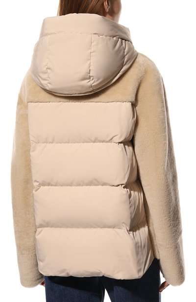 Двусторонняя дубленка из овчины ALINE, арт. AL22FW010906, фото 4