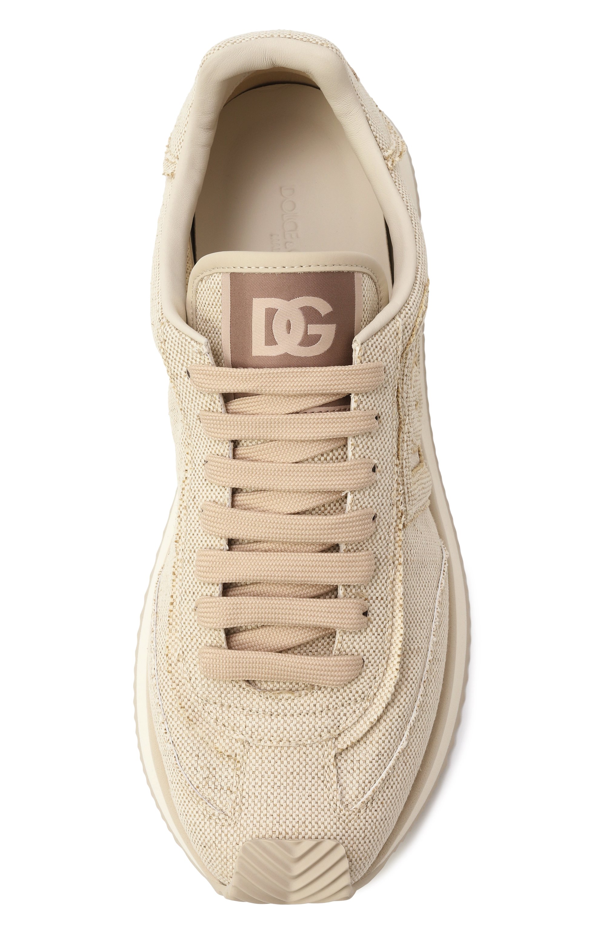 Текстильные кроссовки dg cushion DOLCE & GABBANA, арт. CS2288/AE043, фото 6