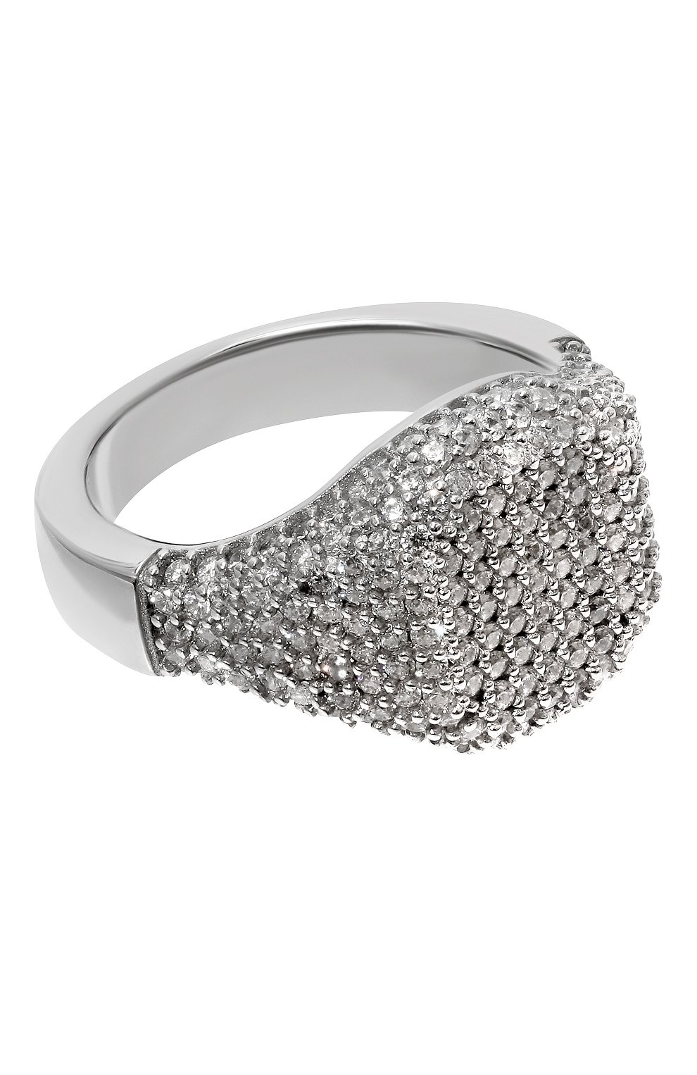 Кольцо NUMBERING серебряного цвета по цене 25600 руб., арт. 3418, фото 1 Кольцо NUMBERING, арт. 3418, фото 1