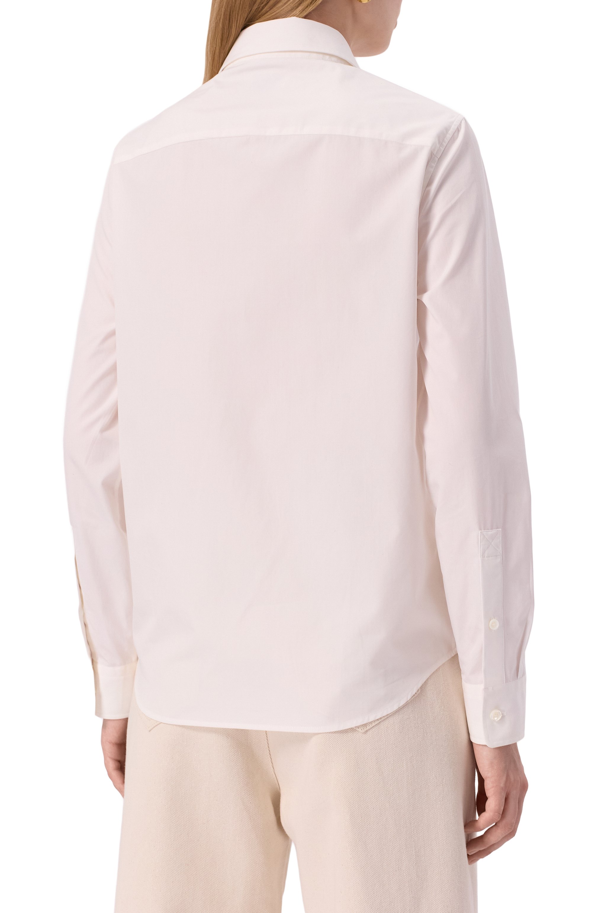 Хлопковая рубашка BURBERRY, арт. 8101130, фото 4