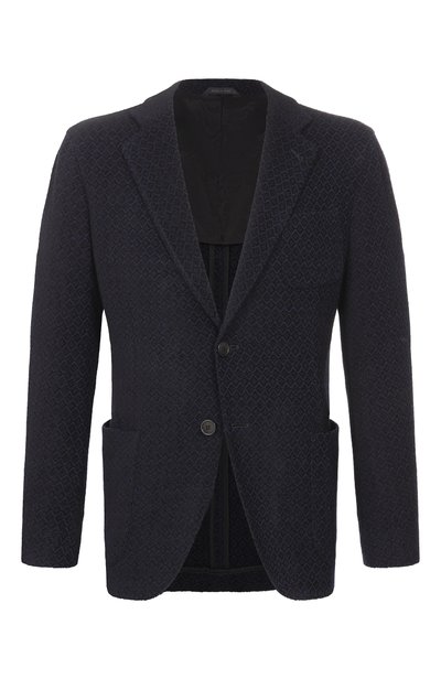 Мужской пиджак из шерсти и вискозы GIORGIO ARMANI, арт. GM000140/TE23904