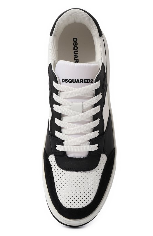 фото Кожаные кеды bumper dsquared2