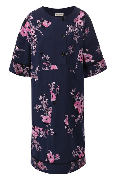 Женское хлопковое платье DRIES VAN NOTEN, арт. 191-11013-7327