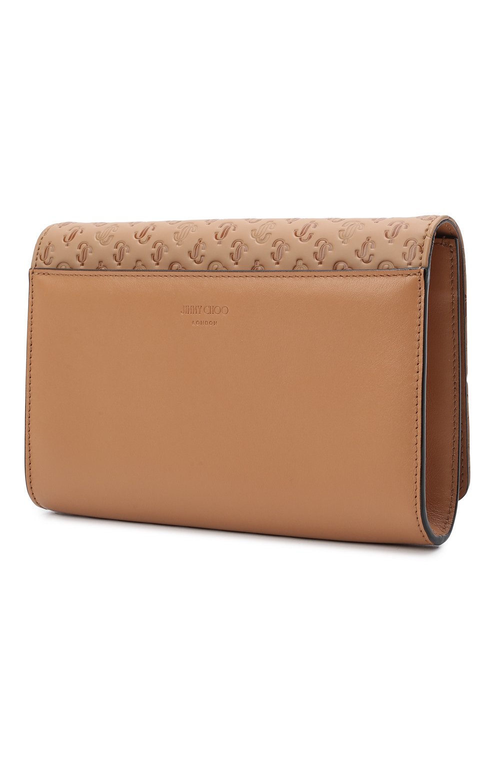 Клатч varenne JIMMY CHOO бежевого цвета по цене 109000 руб., арт. VARENNE CLUTCH/KZZ, фото 4 Клатч varenne JIMMY CHOO, арт. VARENNE CLUTCH/KZZ, фото 4