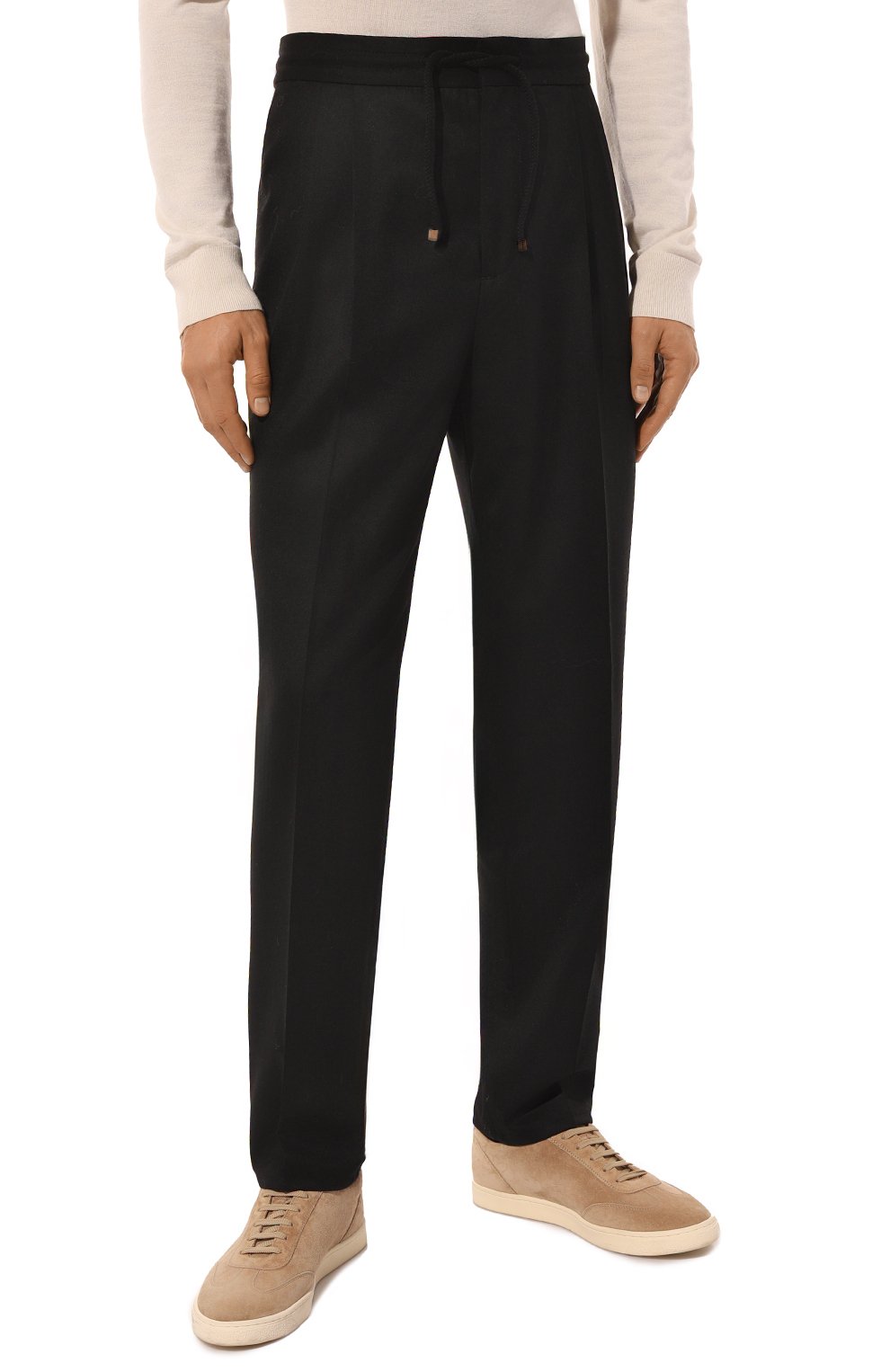 Шерстяные брюки BRUNELLO CUCINELLI, арт. ME226E1710, фото 3