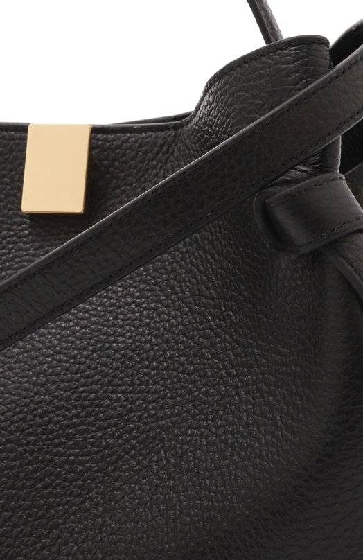 Сумка Gyoza Yuzefi GY0ZA/PEBBLE GRAIN LEATHER Чёрный  GY0ZA/PEBBLE GRAIN LEATHER Фото 4