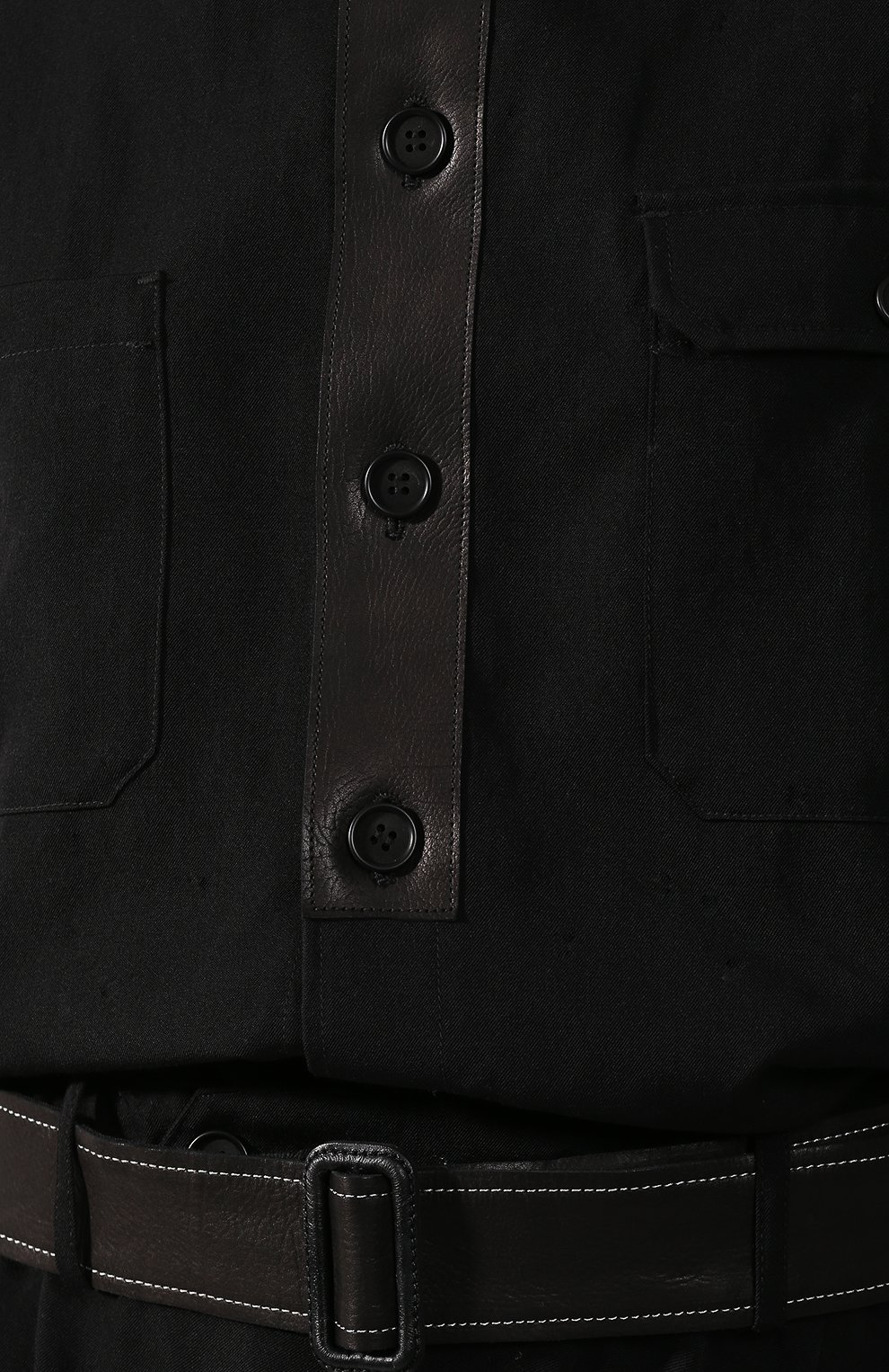 Шерстяной комбинезон YOHJI YAMAMOTO, арт. NC-D51-100, фото 5
