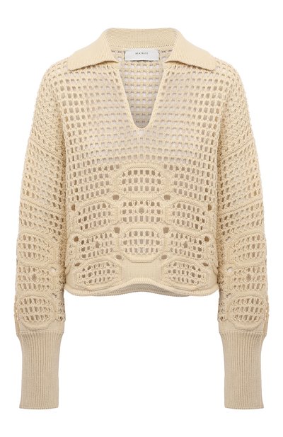Хлопковый свитер BEATRICE .B, арт. 23FE8274KNIT, фото 1
