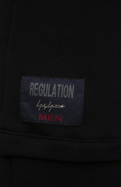 Хлопковое худи YOHJI YAMAMOTO, арт. HR-T61-074, фото 5