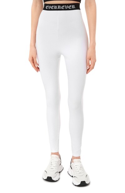 Легинсы EVERREVER белого цвета по цене 5990 руб., арт. RE-LG-WH-02, фото 3 Легинсы EVERREVER, арт. RE-LG-WH-02, фото 3