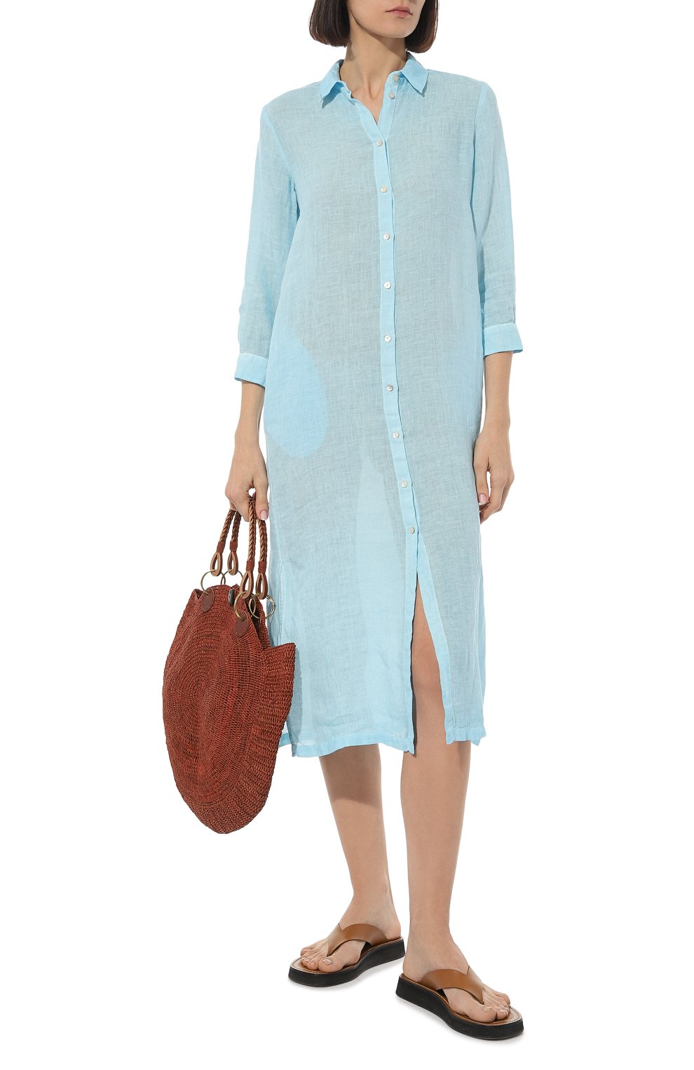 Льняное платье 120% LINO, арт. Y0W4759/B317/S00, фото 2