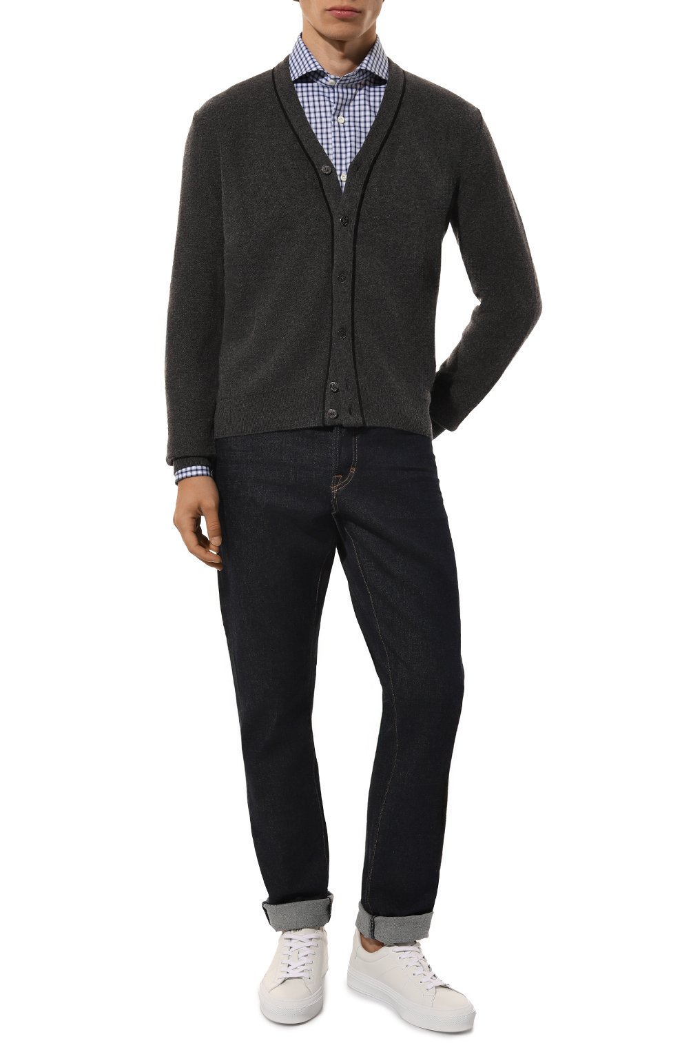 Кардиган из шерсти и кашемира ZILLI, арт. KCA001M0223VTRI00, фото 2