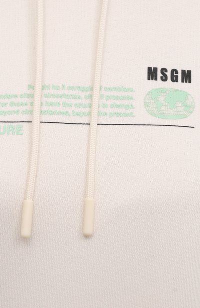 Хлопковое худи MSGM, арт. 3141MDM191 217789, фото 5