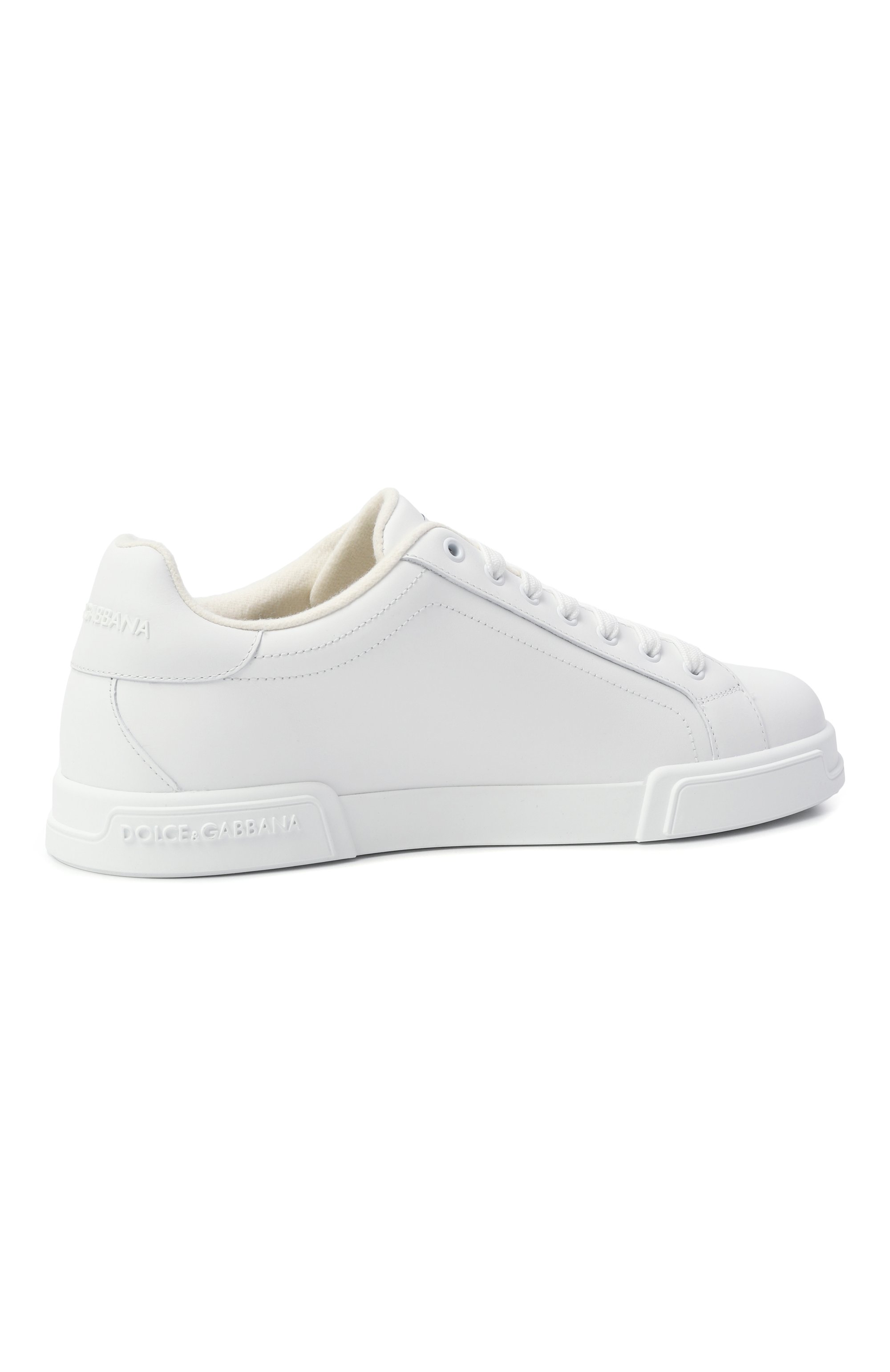 Кожаные кеды portofino light DOLCE & GABBANA, арт. CS2373/AQ453, фото 5