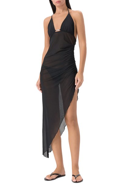 Платье LET`S SWIM черного цвета по цене 24300 руб., арт. LS/W_043_DR, фото 3 Платье LET`S SWIM, арт. LS/W_043_DR, фото 3